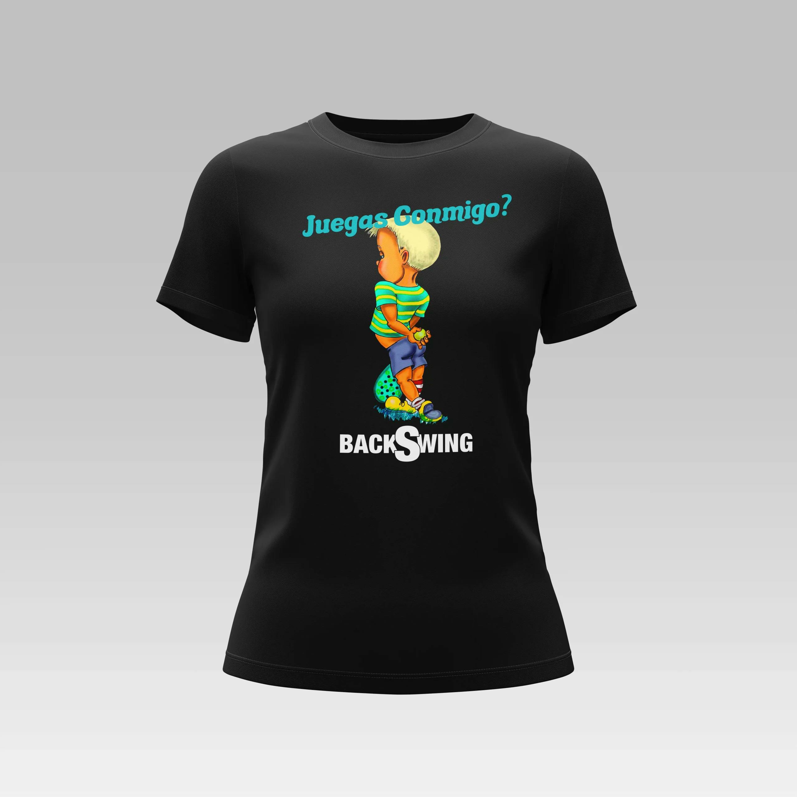 Camiseta Mujer Juegas Conmigo 